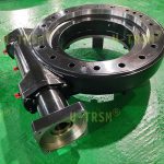 豎直安裝使用的SE17蝸輪蝸桿回轉驅動