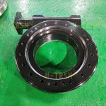 豎直安裝使用的SE17蝸輪蝸桿回轉驅動